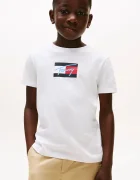 Tommy Hilfiger Детска памучна тениска