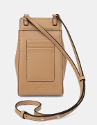 Tommy Hilfiger калъф за телефон дамски от имитация на кожа бежов AW0AW18705