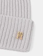 Tommy Hilfiger Кашмирена шапка в сиво AW0AW17772