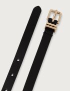 Tommy Hilfiger колан дамски от кожа черен AW0AW18693