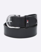 Tommy Hilfiger колан дамски от кожа черен WW0WW11590
