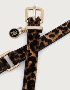Tommy Hilfiger колан дамски от кожа кафяв AW0AW19298