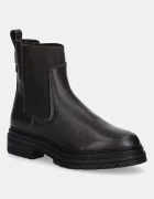 Tommy Hilfiger Кожени боти челси PLAQUE PEBBLE CHELSEA