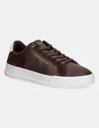 Tommy Hilfiger Кожени маратонки TH COURT MIX NUBUCK