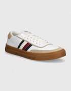 Tommy Hilfiger Кожени маратонки TH CUPSET 1A2 LTH MIX