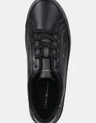 Tommy Hilfiger Кожени маратонки VULC FOXING SNEAKER в черно FW0FW08683