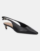 Tommy Hilfiger Кожени обувки с тънък ток SQUARED TOE KITTEN SLINGBACK
