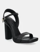 Tommy Hilfiger Кожени сандали HIGH HEEL LEATHER SANDAL
