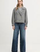 Tommy Hilfiger Палто с вълна в сиво WW0WW47759