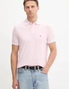 Tommy Hilfiger Памучна тениска с яка