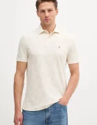 Tommy Hilfiger Памучна тениска с яка