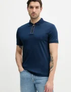 Tommy Hilfiger Памучна тениска с яка