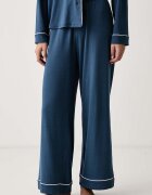 Tommy Hilfiger пижама дамска с памук синя UW0UW06690