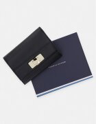 Tommy Hilfiger портфейл дамски от имитация на кожа черен AW0AW18703