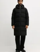 Tommy Hilfiger Пухено яке в черно зимен модел MW0MW40628