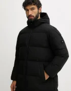 Tommy Hilfiger Пухено яке в черно зимен модел MW0MW40628