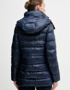 Tommy Hilfiger Пухено яке в тъмносиньо преходен модел WW0WW47355