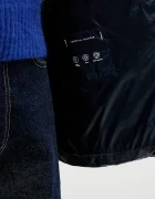 Tommy Hilfiger Пухено яке в тъмносиньо преходен модел WW0WW47355