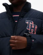 Tommy Hilfiger пухено яке за деца тъмносиньо KB0KB10616