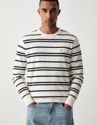 Tommy Hilfiger пуловер мъжки от памук бежов MW0MW39999