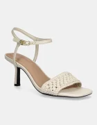 Tommy Hilfiger Сандали CROCHET LTHR KITTEN SANDAL