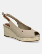 Tommy Hilfiger Сандали FLAG MID WEDGE ESPAD SLINGBACK