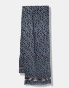 Tommy Hilfiger шал дамски тъмносин AW0AW18605