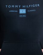 Tommy Hilfiger суичър с качулка мъжки от памук тъмносин MW0MW42464
