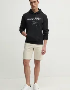Tommy Hilfiger Суичър в черно с качулка с апликация MW0MW33631