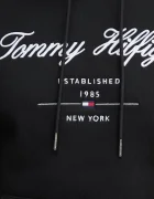 Tommy Hilfiger Суичър в черно с качулка с апликация MW0MW33631