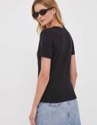 Tommy Hilfiger тениска дамска от памук черна WW0WW40584
