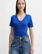Tommy Hilfiger тениска дамска от памук синя WW0WW40584