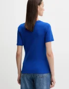 Tommy Hilfiger тениска дамска от памук синя WW0WW40584