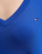 Tommy Hilfiger тениска дамска от памук синя WW0WW40584