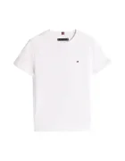 Tommy Hilfiger тениска за деца от памук бяла KB0KB06879