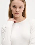 Tommy Jeans Блуза с дълги ръкави (2 броя) дамска в бяло DW0DW17716