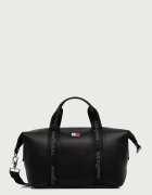 Tommy Jeans чанта crossbody дамска от имитация на кожа черна AW0AW19044