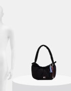 Tommy Jeans чанта тип хобо дамска черна AW0AW18780