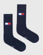 Tommy Jeans чорапи с памук 2 броя тъмносини 701228222