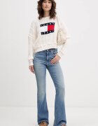 Tommy Jeans дънки flare дамски сини DW0DW22683