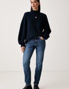 Tommy Jeans дънки slim fit дамски тъмносини DW0DW23019
