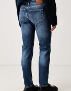 Tommy Jeans дънки slim fit дамски тъмносини DW0DW23019