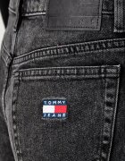 Tommy Jeans дънки straight дамски черни DW0DW23586