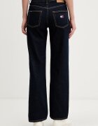 Tommy Jeans дънки straight дамски тъмносини DW0DW23584