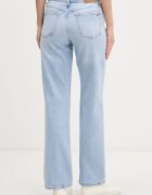 Tommy Jeans дънки стрейт дамски сини DW0DW22987