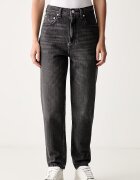 Tommy Jeans дънки tapered дамски сиви DW0DW21812