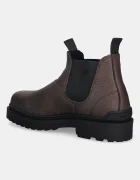 Tommy Jeans Кожени боти челси TJM CHELSEA LEATHER WL мъжки в кафяво EM0EM01670