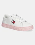 Tommy Jeans Кожени маратонки TJW LOGO SNEAKER ESS