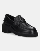 Tommy Jeans Кожени мокасини TJW CHUNKY HEEL LOAFER
