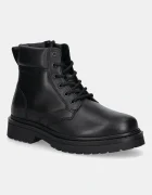 Tommy Jeans Кожени зимни обувки TJM LACE UP BOOT